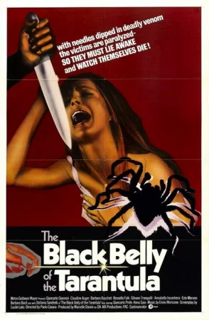 Смотреть эротическое ретро кино Чёрное брюхо тарантула / Black Belly of the Tarantula (1971) онлайн